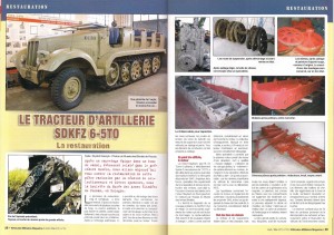 Vehicules Militaires No. 50 SDKFZ 6       